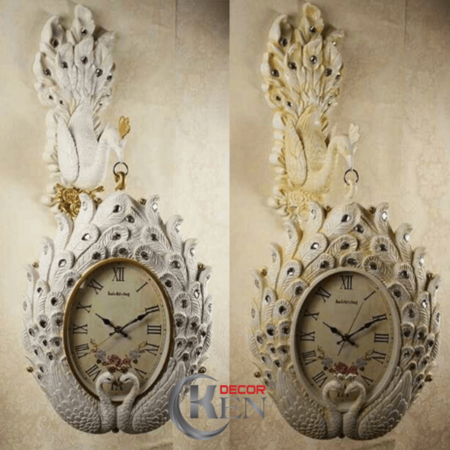 Mẫu đồng hồ treo tường phong cách châu Âu