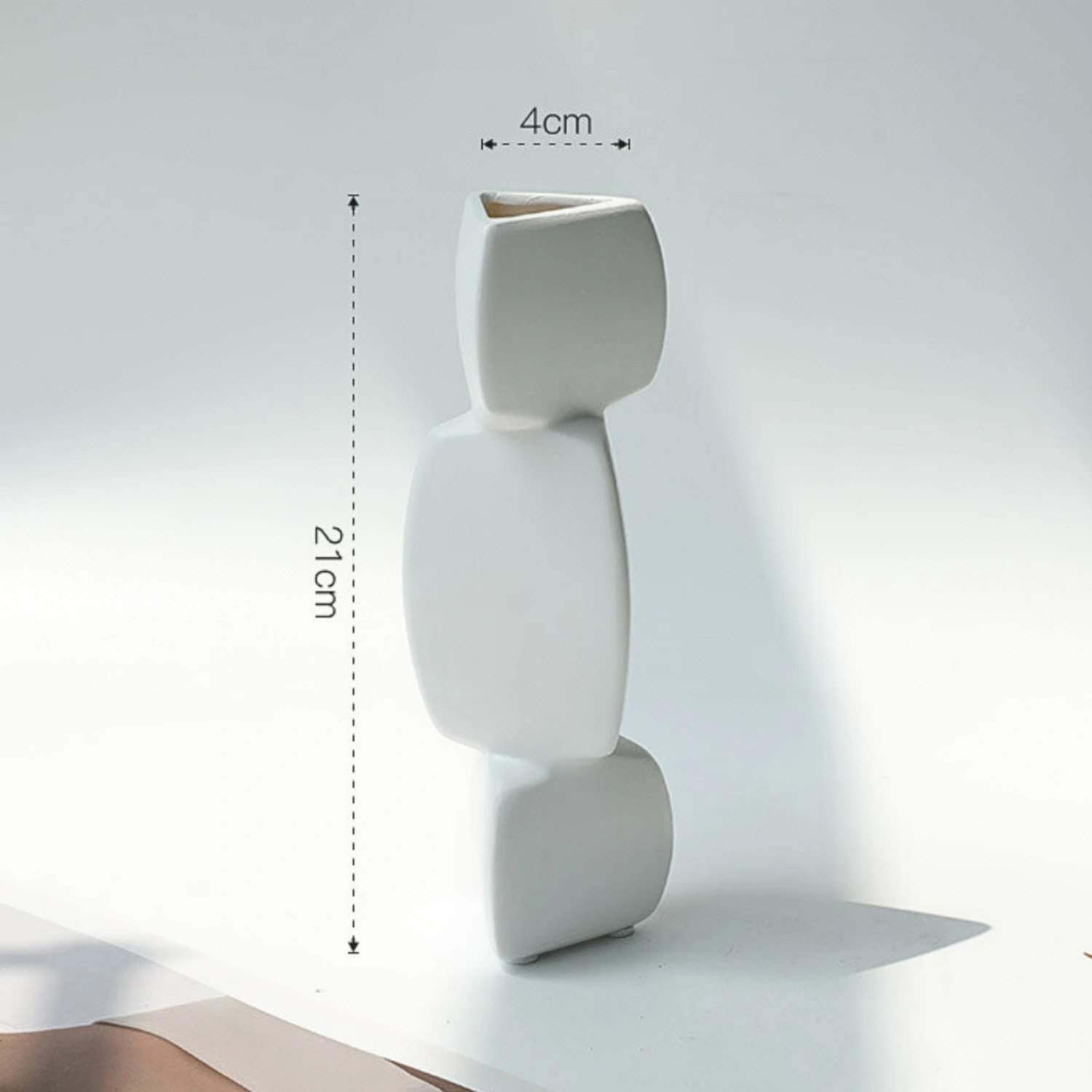 Bình Xếp Tầng Decor Gốm Bắc Âu